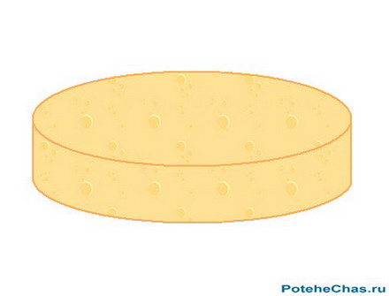 Как разрезать сыр?  - Графическая головоломка на разрезание
