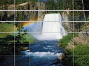 Puzzle online - Водопад
